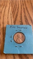 1964 PIPE SMOKED  PENNY