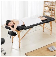 Yaheetech Spa Bed Portable Lash Bed Massage Bed