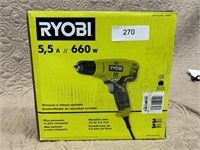 Ryobi 3/8" variable speed corded drill