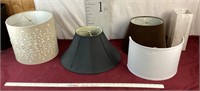 Assorted Lot of Lamp Shades