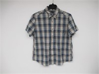 Eddie Bauer Men's XL Short sleeve Button Up Shirt,
