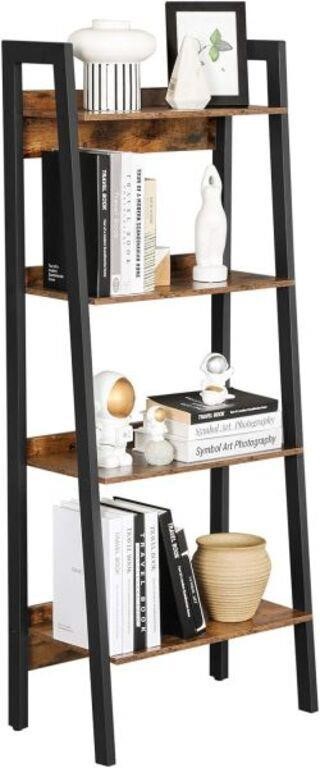 $129 - VASAGLE 4-Tier Home Office Ladder Bookshelf