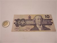 Billet 10$ Canada 1989