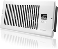 Quiet Register Booster Fan with Thermostat Control