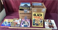 2 Boxes of African American & Sports Theme Books