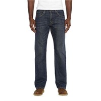 Levi's Men's 46x29 Straight Leg Relaxed Fit Jean,