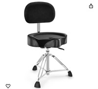 Donner Drum Throne with Backrest, Heavy Duty