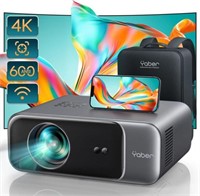 "Used" YABER V9 Portable 4K Projector with WiFi-6