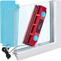2 Side Magnetic Window Cleaner, Red