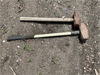 Two sledgehammers