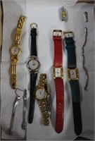 Five watches and watch pieces(3 Seiko)