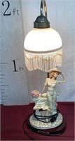 The Crosa Collection, Beautiful Figural Lady Lamp