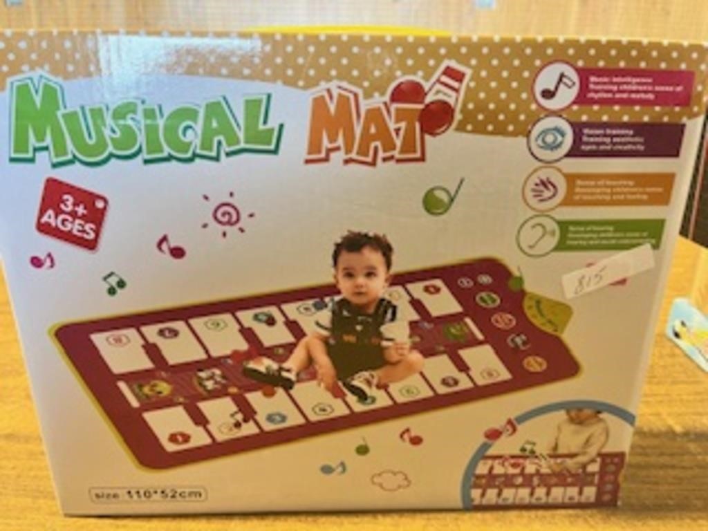 Toddler Musical Mat 43" x .787" Ages 3+