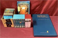 Centennial Atlas From 1988, DVD’s, And VHS Tapes