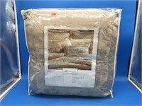 Pair of Packaged Fancy Beige Throw Pillows