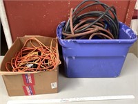 Extension cords and air hoses