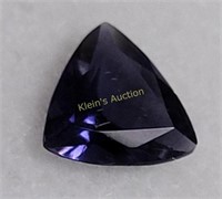 .50 carat trillion cut blue/purple lolite or ? gem