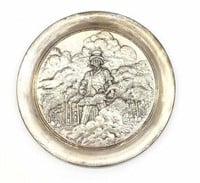Sterling N.C. Wyeth Uncle Sam Plate