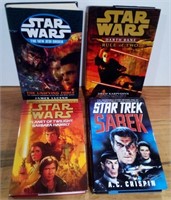 183 - STAR WARS/STAR TREK BOOKS (A21)