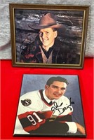 S1 - 2 SIGNED CELEBRITY PHOTOS (T37)