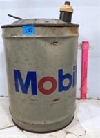 5 Gallon Mobil Oil Can
