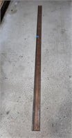Vintage Wooden Straight Edge made by Warner Has 7'