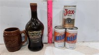 Jax & Billy Beer Cans, Blatz Mug, Cherry Kirsberry