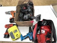 Assorted Battery Drills and Chargers (Untested)