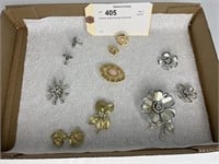 Costume Jewelry Earrings & Brooches