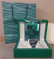 READ BELOW Rolex Oyster Mans Watch in Box & Bag
