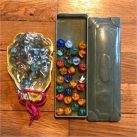 Lot of Mixed Marbles