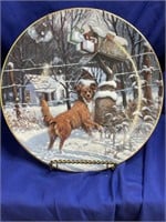 10 “Country Christmas” Schmid Collector Plates.