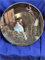 3 Schmid, “Friends of Mine” CAT collector plates.