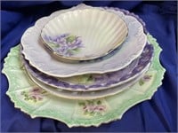 Decorate Plates Set of 5 Lot 1 (10" and smaller)
