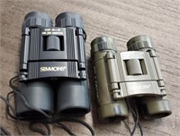 (2) Pair of Simmons Binoculars