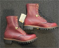Pair of Vibram Chippewa USA Boots