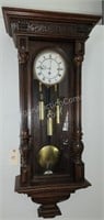Antique Triple Pendulum Wall Clock