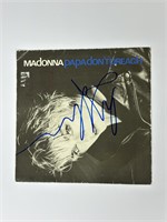 Autograph COA Madonna 7" Vinyl