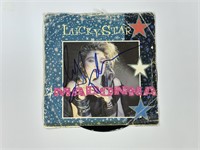 Autograph COA Madonna 7" Vinyl (ripped sleeve)