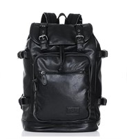 ($79) Binlion Taikes Unisex PU Leather Backpack