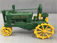 Cast iron John Deere  tractor
