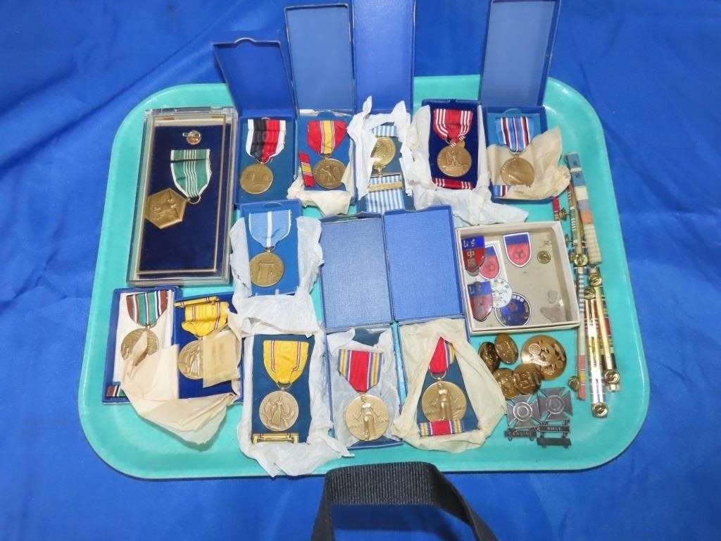 Lot of WWII & Korean War Medals