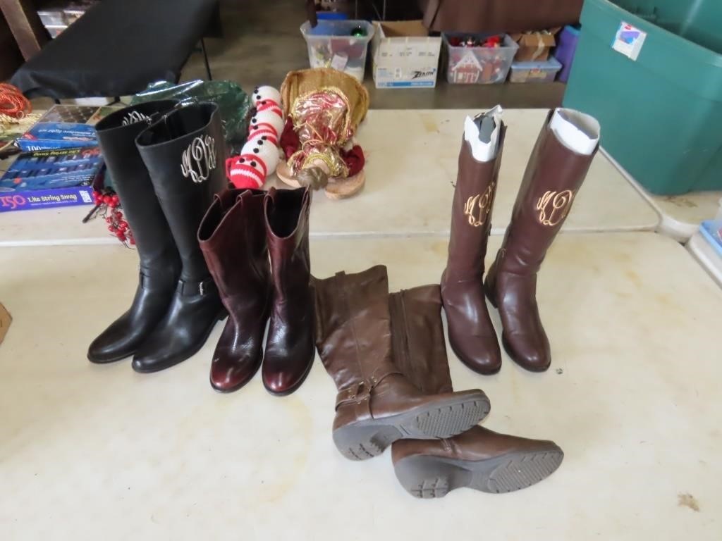 4 Pair of Ladies Boots