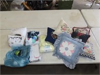 Lot of Pillows & Sewing