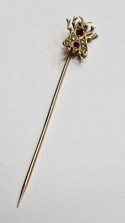 Gorgeous Insect Stick Pin