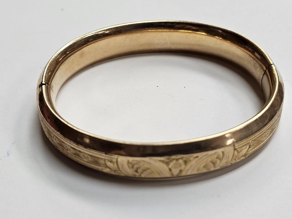 A&Z 1/10th Gold Filled Bangle