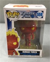 Funko pop fantastic four human torch 559