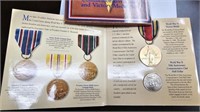 WWII 50th anniversary Victory Medal Set