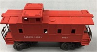 Lionel lines plastic O gauge rail caboose