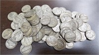 100 35% Silver War Nickels